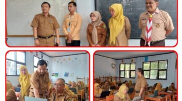 Disdikbud Kabupaten Subang Laksanakan Uji Kompetensi Guru, Kasubag Umpeg Turut Awasi Pelaksanaan di SMPN 4 Subang